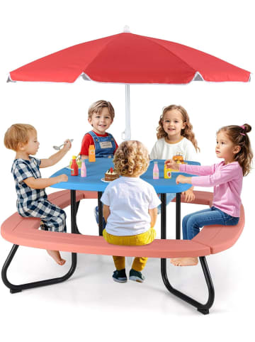 COSTWAY Kindersitzgruppe Outdoor in Bunt