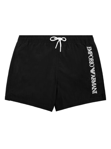 Emporio Armani Boxer Beachwear in Schwarz