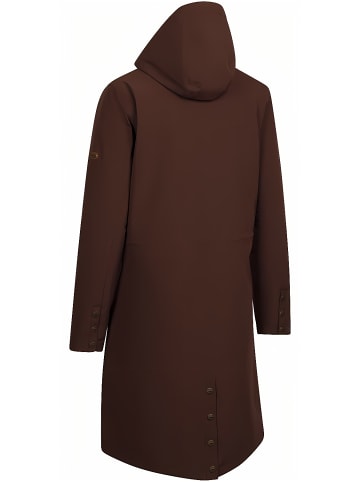 Trespass Regenjacke "Vailsom Rainwear Jacket" in Braun