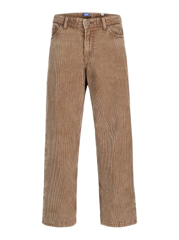 JACK & JONES Junior Jpstalex Cordhose Baggy Fit in cocoa