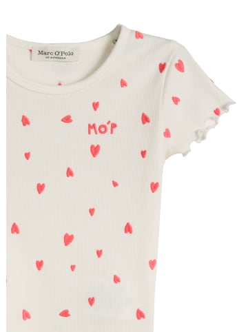 Marc O'Polo KIDS-GIRLS T-Shirt in WHITE COTTON AOP