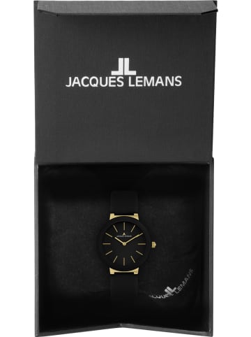 Jacques Lemans Uhr in Schwarz