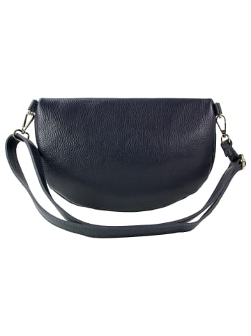 Toscanto Leder Gürteltasche Toscanto Tasche blau, dunkelblau ca. 29cm