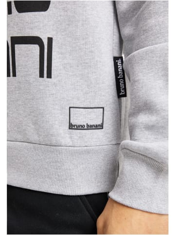 Bruno Banani Hoodie ohne Reißverschluss JORDAN in Grau / Melange