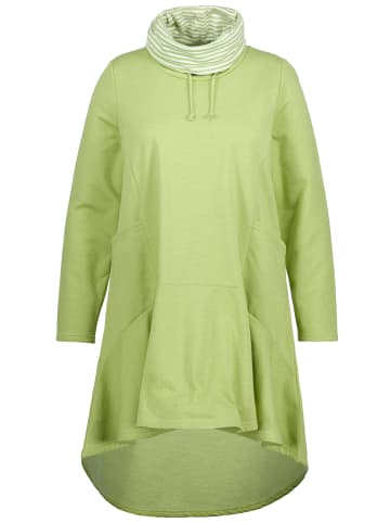 Ulla Popken Sweatshirt in maigrün