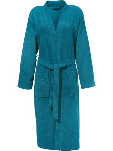 REDBEST Frottier Unisex-Bademantel Chicago in petrol