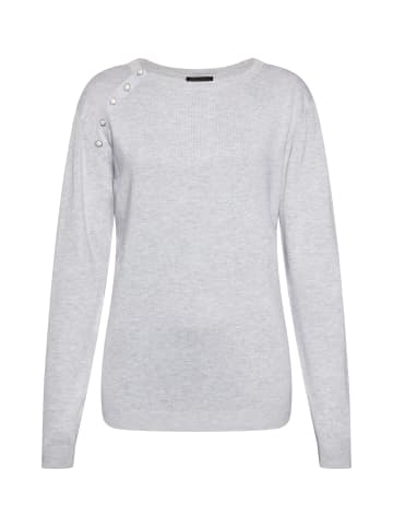 NAEMI Damen Cardigan in Grau Melange