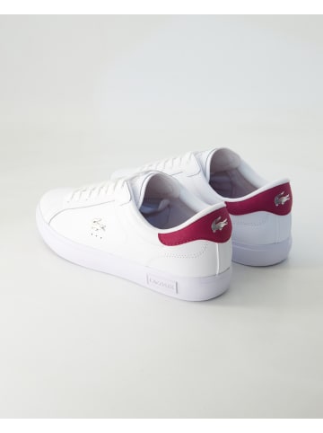 Lacoste Sportliche Schnürschuhe in Weiß