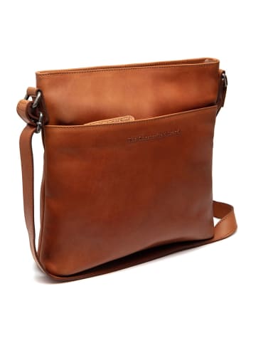 The Chesterfield Brand Lunton Umhängetasche Leder 30 cm in cognac