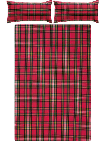 Erwin Müller buntgewebt Bettwäsche in rot