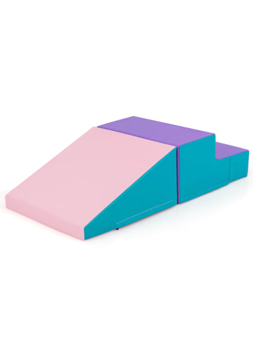 COSTWAY 2 TLG. Schaumstoffbausteine Kinder in Lila