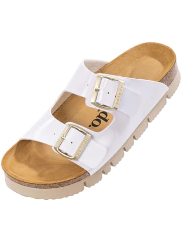 palado Plateau-Pantoletten in weiss