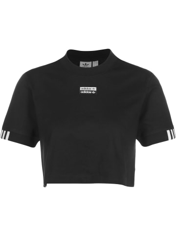 adidas Cropped T-Shirts in black