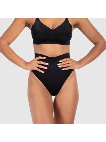 SMILODOX Mid Waist String Nysa in Schwarz