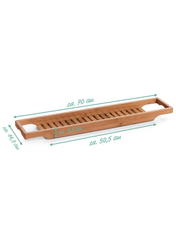 Zeller Badregal BAMBOO SPA in Braun, 70 cm
