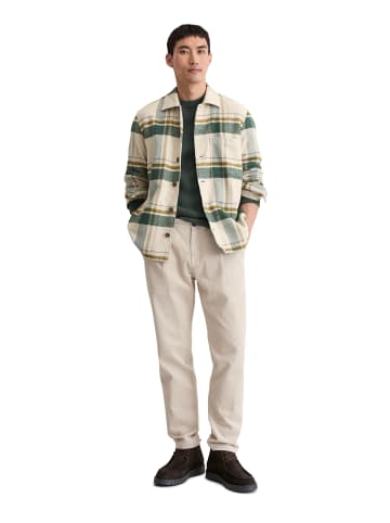 Overshirt in Dark Beige