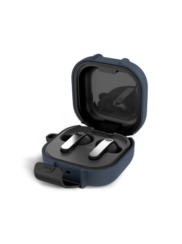 TechProtect Slim Hook Case Galaxy Buds 4 / 4 Pro Blau