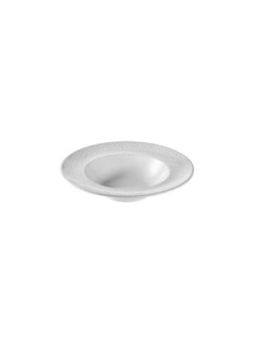 APS Teller FOOTMARK in weiß - Ø 26,5 cm, H: 5,5 cm 0,5 Liter