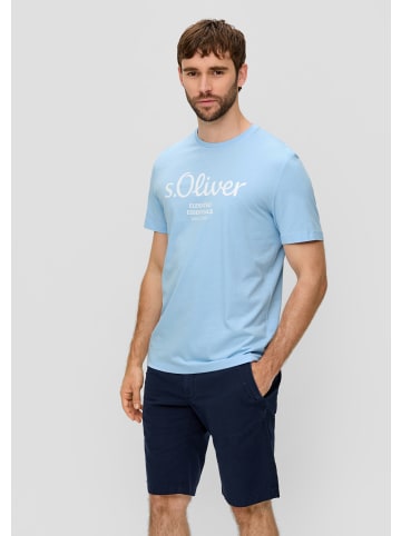 s.Oliver T-Shirt in 53D1_himmelblau