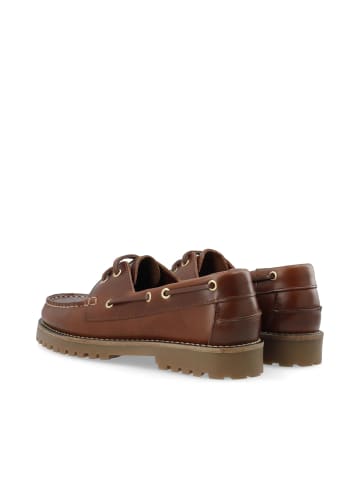 Cashott Flacher Schuh CASLENA in Dark Brown