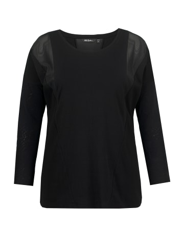 Ulla Popken Shirt in schwarz