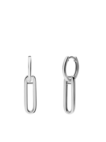 Lucardi 925 Silber Ohrringe  Oval