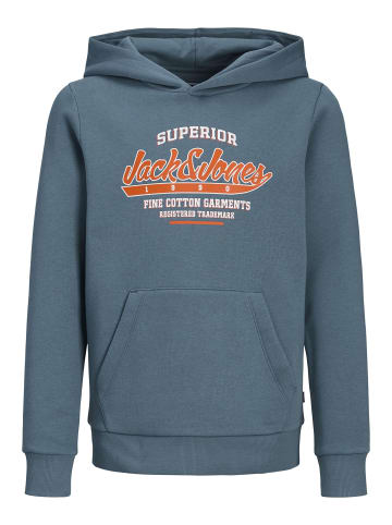 JACK & JONES Junior Kapuzenpullover in Oceanview