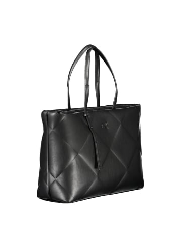 Calvin Klein Schwarz Polyester Handtasche