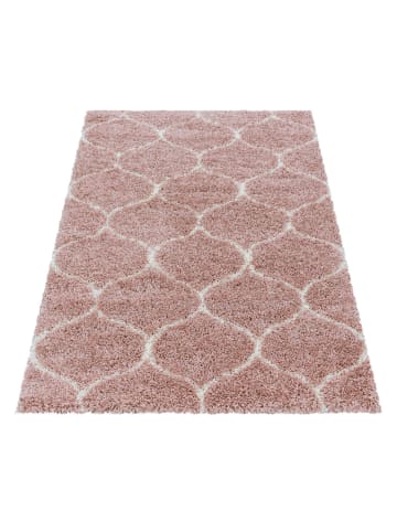 Teppich Boss Hochflor Teppich Serena Rosa