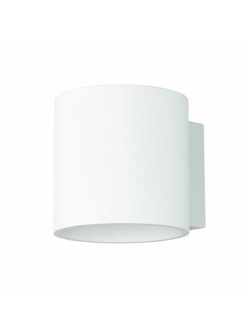 Licht-Erlebnisse Wandlampe EEK F (B)10 x (L)10 x (H)12 cm in Weiß