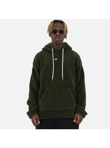 Megaman Teddy Basic Hoodie Oversize in Khaki