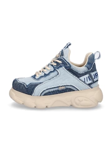 Buffalo Plateau-Sneaker in denim blau