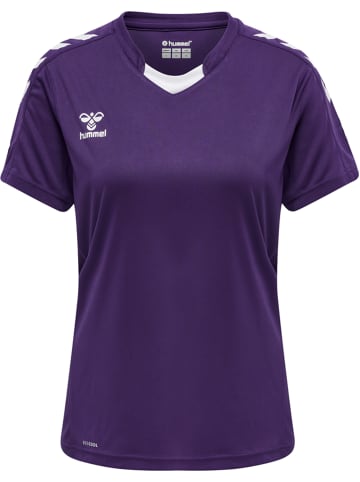 Hummel Hummel T-Shirt Hmlcore Multisport Damen Atmungsaktiv Schnelltrocknend in ACAI/WHITE
