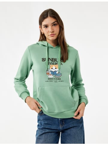 KOTON SWEATSHIRTS in Minze
