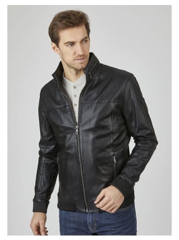 Bugatti Lederjacke Fabiano in Schwarz