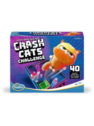 Thinkfun Logikspiel ThinkFun Crash Cats Challenge - Logikspiel ab 8 Jahre Ab 8 Jahre in bunt