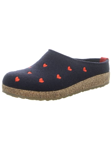 HAFLINGER Hausschuhe in blau