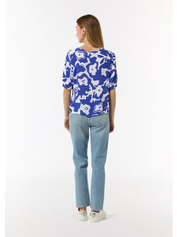 comma Bluse in 55B5_royalblau