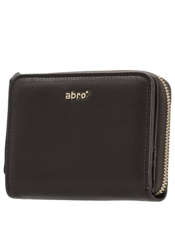 Abro - Geldbörse 12 cm (siena) in dark brown
