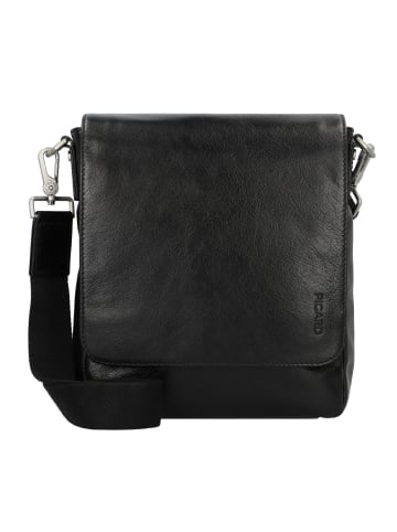 PICARD Buddy Messenger Leder 23 cm in schwarz
