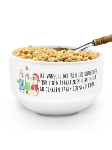 Mr. & Mrs. Panda schale Winterzeit Heilige drei Könige mit Spruch in Weiß