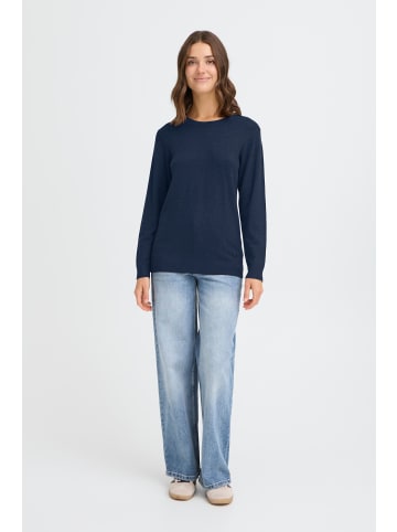 Oxmo Strickpullover OXAida in Blau