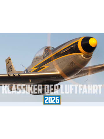 Motorbuch Verlag Kalender - Klassiker der Luftfahrt Kalender 2026
