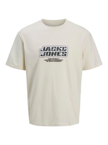 JACK & JONES PLUS T-shirt in Sweet Corn