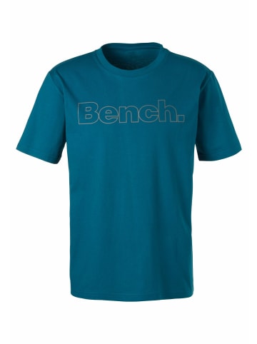 Bench T-Shirt in petrol, schwarz