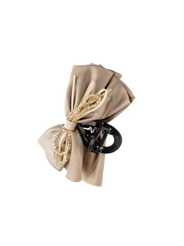 faina Women Hair Clip in Beige