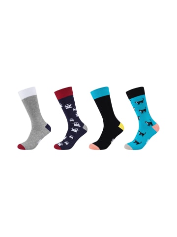 Fun Socks Socken 4er Pack graphics in river