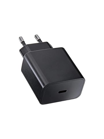 BlueStar Reiseladegerät Typ C PD QC4.0 3A 25W TFB-TC-25WPD schwarz in Schwarz