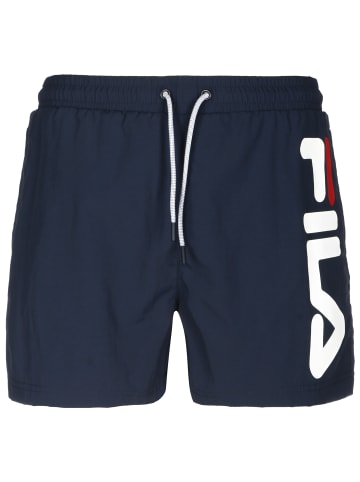 Fila Shorts Michi Beach in dunkelblau / weiß