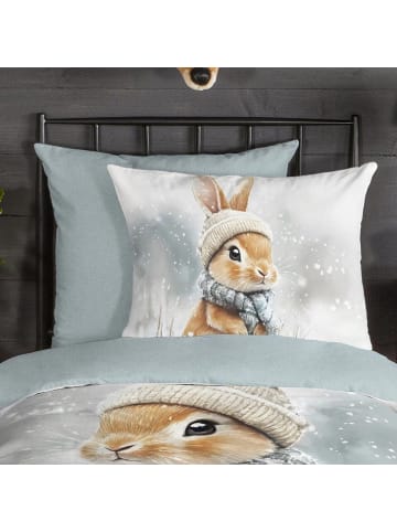 Traumschlaf Bettwäsche Hase in multi